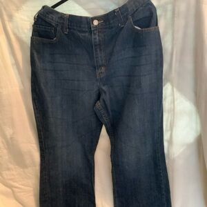 Levi's Dark Indigo 515 Jeans womens boot cut